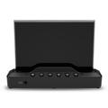 Stazione meteorologica wireless con display LCD - Per interni/esterni - Nera