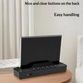 Stazione meteorologica wireless con display LCD - Per interni/esterni - Nera