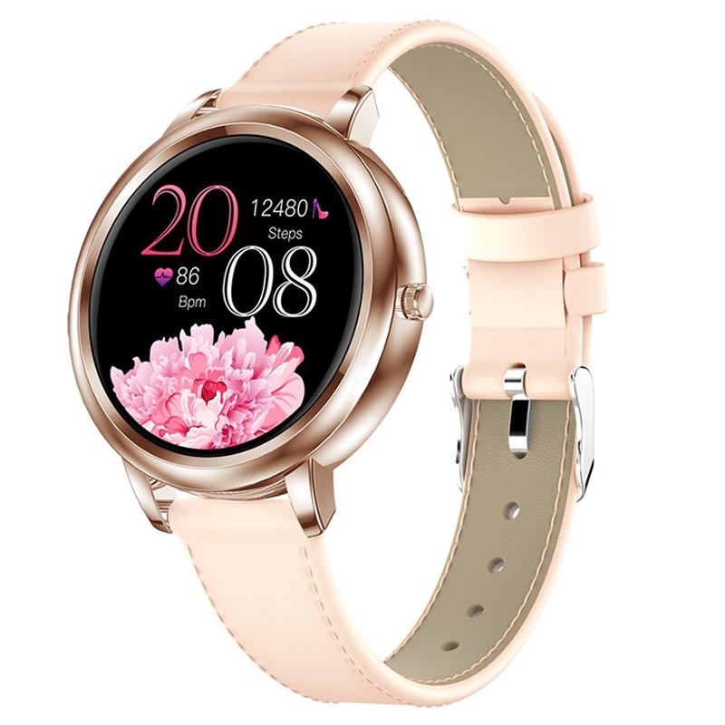 Smartwatch Elegante Delle Donne con Frequenza Cardiaca MK20