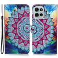Custodia a Portafoglio Wonder Series per Motorola Moto G75