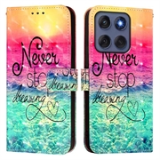 Custodia a Portafoglio Wonder Series per Motorola Edge 60/60 Fusion - Non smettere mai di sognare