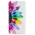 Custodia a Portafoglio Wonder Series per Samsung Galaxy A40 - Fiore