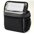 Borsa da manubrio per bicicletta Wozinsky con supporto regolabile per telefono - 4l - Nero