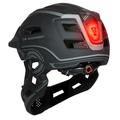 Casco integrale da bicicletta Wozinsky Kids con luce LED posteriore USB - S