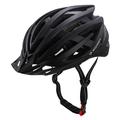 Casco da mountain bike Wozinsky con luce LED posteriore USB - L