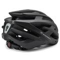 Casco da mountain bike Wozinsky con luce LED posteriore USB - L