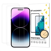 Proteggi Schermo in Vetro Temperato Wozinsky Super Tough per iPhone 17 Pro Max/16 Pro Max - 2 Pezzi.