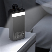 Power bank Wozinsky W8 30W da 30000mAh con tripla porta - Nero