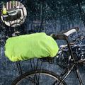 Wozinsky WBB5YW Parapioggia universale impermeabile per borsa o zaino da bicicletta - Verde