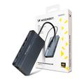 Wozinsky WDS03Y5S Hub USB-C 14-in-1 con supporto per tre monitor - Grigio