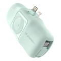 Wozinsky WF16-YLS 5000mAh Lightning Power Bank con cavo USB-C integrato e caricatore per Apple Watch - 15W