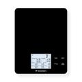 Bilancia da cucina intelligente Wozinsky WIK-10 con app Bluetooth, analisi nutrizionale - Nero
