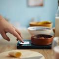 Bilancia da cucina intelligente Wozinsky WIK-10 con app Bluetooth, analisi nutrizionale - Nero