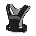 Gilet da corsa riflettente Wozinsky WKDB1 - Nero