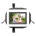 Wozinsky WRC-32 Cornice digitale da 10.1" con touchscreen - Nero