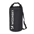 Borsa impermeabile Wozinsky WWK-20 per kayak, SUP e attività all'aria aperta - 20l - Nero