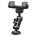 X037 Supporto per telefono a 360° con base magnetica - Supporto per palestra e officina - Nero