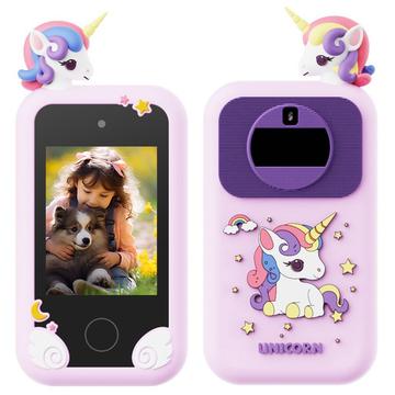 X11 Giocattolo di apprendimento per bambini con fotocamera e giochi - Cavallo viola