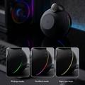 X16 Qi 2.2: base di ricarica wireless da 25W con altoparlante Bluetooth e luce d\'atmosfera - Nero