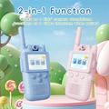 Set walkie-talkie X18 per bambini - Blu / Rosa