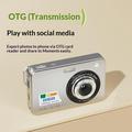 Fotocamera digitale HD X800 da 2.8" con registrazione video, zoom 16x - Argento