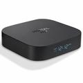 X5S MORTAL TV Box con Android 14 - 8K, telecomando vocale compatibile con Bluetooth - Nero