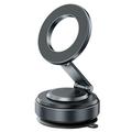 X69 Supporto magnetico rotante per telefono da auto con ventosa - Nero