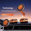 Supporto magnetico per telefono cellulare da auto X69ZS con rotazione a 360° - Arancione