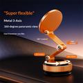 Supporto magnetico per telefono cellulare da auto X69ZS con rotazione a 360° - Arancione