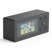 Fotocamera tascabile retrò X7 Full HD - Nera
