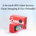 Fotocamera tascabile retrò X7 Full HD - Rossa