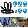 Supporto da petto per action camera XD-27 con supporto per telefono - Nero