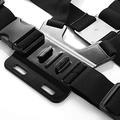 Supporto da petto per action camera XD-27 con supporto per telefono - Nero