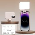 XJ102 Luce tascabile con batteria da 2000mAh - Rosa