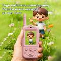 XM301 Video Walkie Talkie per bambini a doppia lente - Rosa