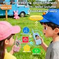 XM301 Video Walkie Talkie per bambini a doppia lente - Rosa