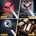 Lampada per proiezioni Halloween XO-737 - 16 motivi, rotazione a 360°, treppiede rimovibile