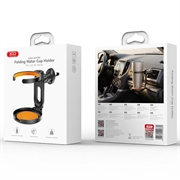 XO C307 Portabevande da auto da inserire nella bocchetta di ventilazione per bottiglie, lattine e bicchieri - Nero