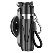 XO SS22 Bastone selfie Bluetooth magnetico 4 in 1 e treppiede - Nero