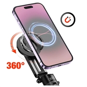 XO SS22 Bastone selfie Bluetooth magnetico 4 in 1 e treppiede - Nero