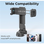 XO SS29 Treppiede per selfie stick con telecomando Bluetooth - 64cm - Nero
