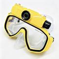 Maschera subacquea XT191 con fotocamera da 4 MP e Wi-Fi - Gialla