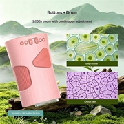 Microscopio/telescopio digitale XV80 da 2.0" per bambini - Zoom 1000x - Rosa