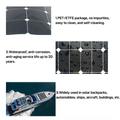 XXM380-280-MC4 Pannello solare flessibile da 15W per barche, campeggio, camper