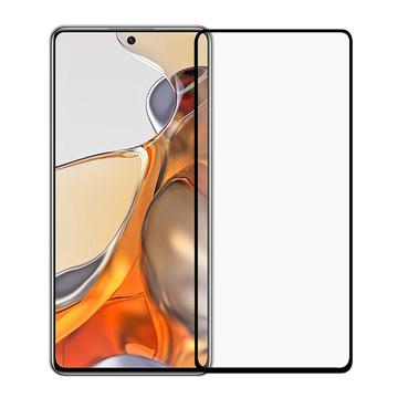 Pellicola salvaschermo in vetro temperato - 9H - a Copertura Totale per Xiaomi 11T/11T Pro - Bordo Nero