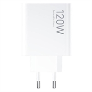 Caricatore da muro Xiaomi HyperCharge Combo da 120W con cavo USB-C MDY-14-EE - Bianco