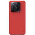 Custodia Ibrida Nillkin Super Frosted Shield Pro per Xiaomi 14 Pro - Rossa