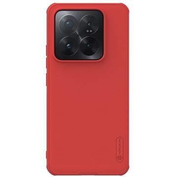 Custodia Ibrida Nillkin Super Frosted Shield Pro per Xiaomi 14 Pro - Rossa