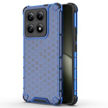 Custodia Ibrida Honeycomb Armored per Xiaomi 14T - Blu