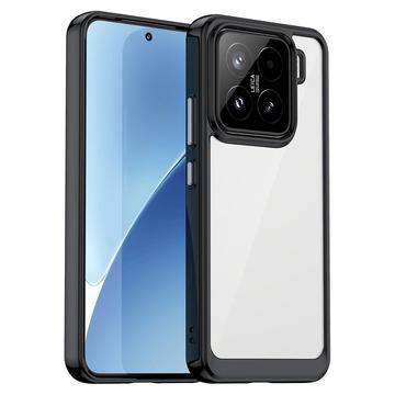 Custodia Ibrida Anti-Shock per Xiaomi 15 - Nera